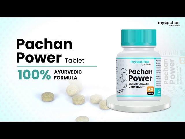 myUpchar Pachan Power Tablets for Better Digestion, Boost Metabolism, Control Gas & Indigestion