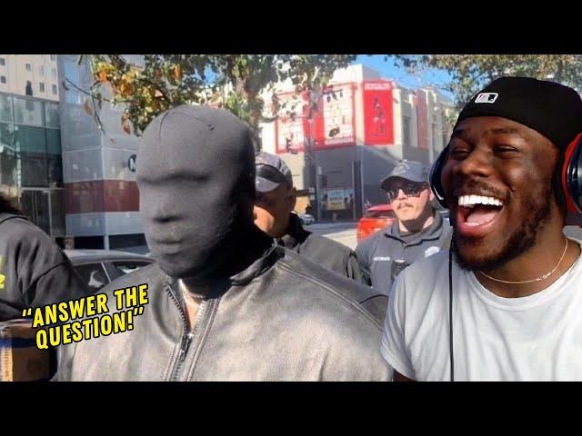 Rease Reacts To KANYE ('YE)  Going BALLISTIC On TMZ Reporter!