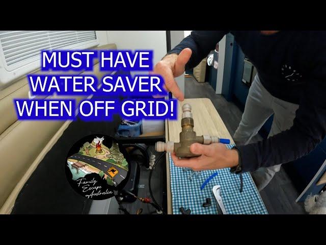 MUST HAVE FREE CAMPING OFFGRID CARAVAN MOD! WATER DIVERTER VALVE