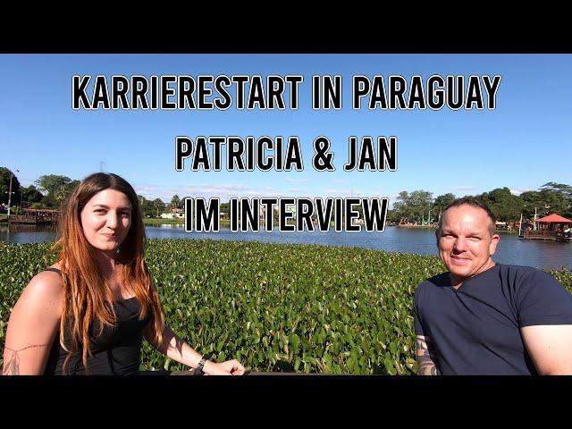 Karrierestart in Paraguay - Patricia & Jan im Interview zwischen Krokodilen   an der Lagune in Itá