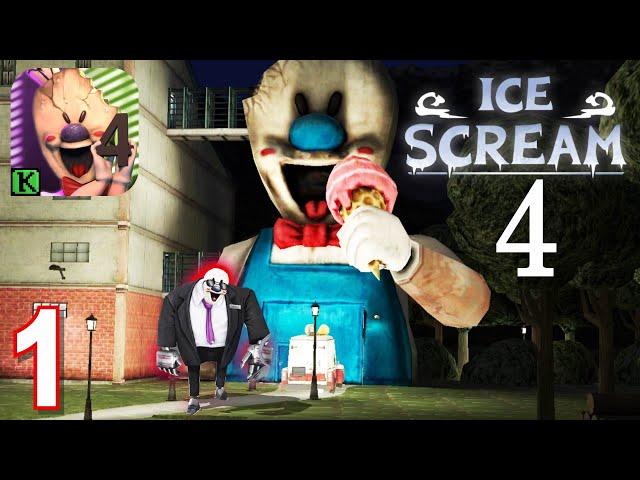 Ice Scream 4 Rod's Factory  Full Gameplay Ghost Mode Part 1