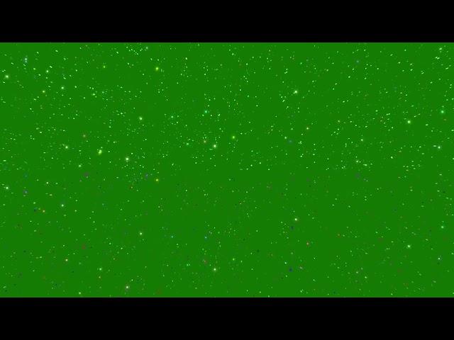 colorful stars particles green screen video effects hd