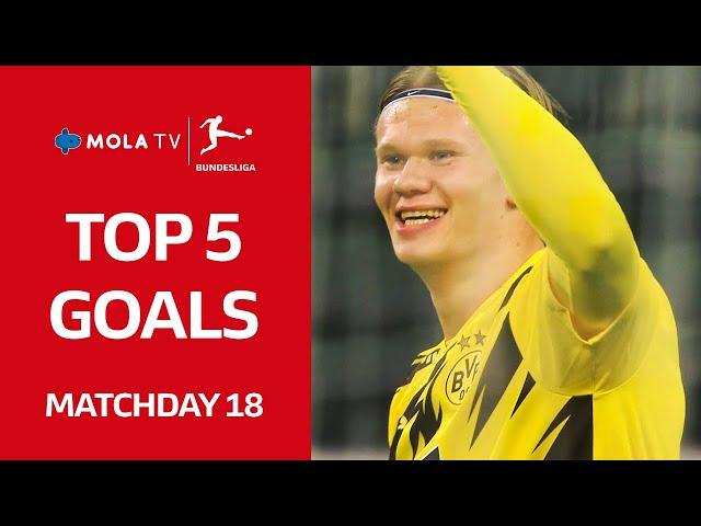 Bundesliga | Top 5 Goals of Matchday 18