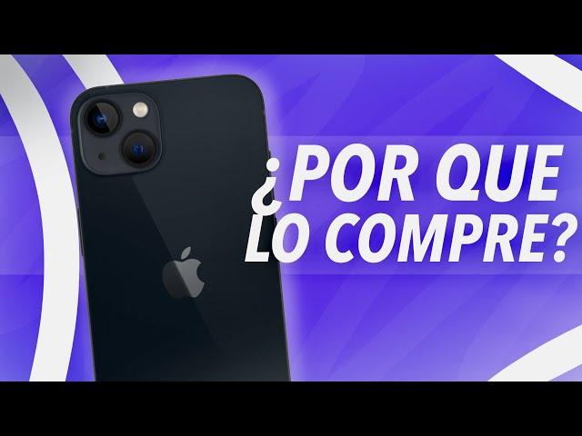 ¿Por qué compre un iPhone 13? | ¿ES EL MEJOR PARA 2024?