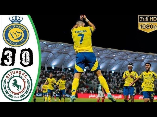 Ronaldo Goal suiiiiii | Al Nassar vs Al Ittifaq (3-0) match highlights| #viralvideo #youtube