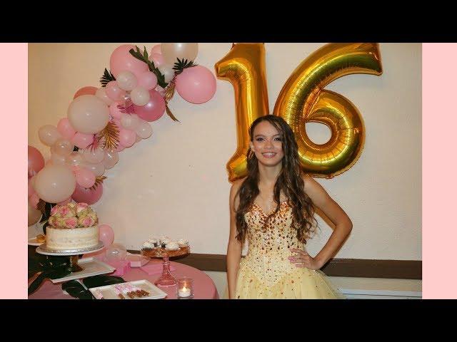 My Sweet 16 Party Vlog ! | LindsVlogsLife