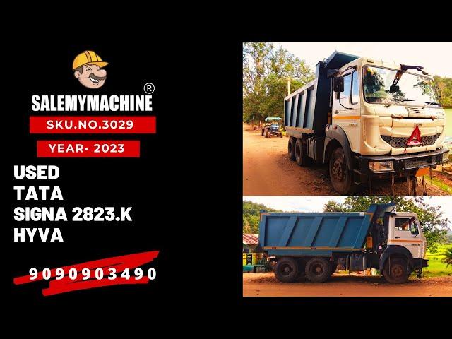 USED TATA 10 WHEELER HYVA FOR SALE l USED CONSTRUCTION EQUIPMENT FOR SALE l SALEMYMACHINE