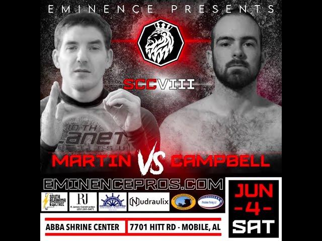 SCC VIII - Deric Martin VS Matt Campbell