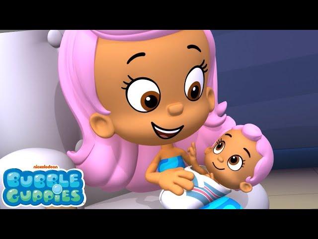 Meet Molly's Baby Sister!  | Bubble Guppies