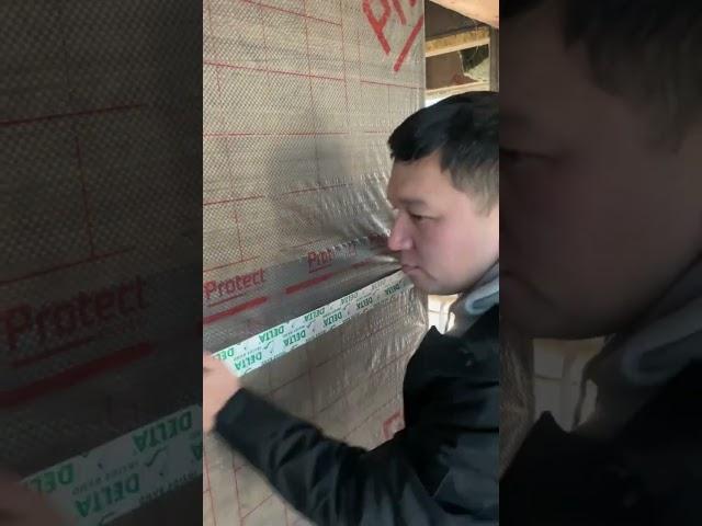 недорогой скотч для пароизоляций, альтернатива дорогим! ондутис фикс