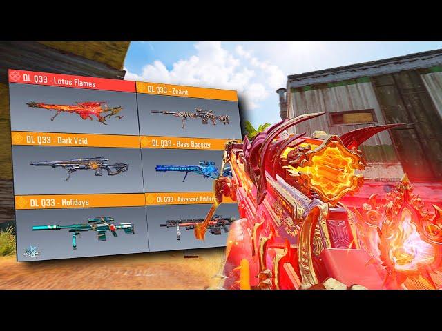 Comparing ALL The Mythic & Legendary DL Q33 Skins in COD Mobile!