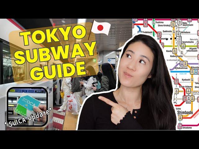 How to Use the Tokyo Subway & Get a Transit Card | JAPAN TRAVEL TIPS 2025