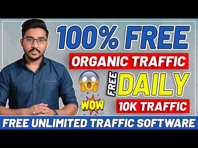 100% Free Organic Traffic for AdSense Approval in 2023 - Free 10k Traffic Daily