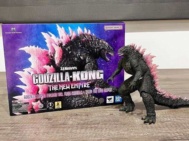 【S.H.MonsterArts】Godzilla (2024) Evolved Ver.｜Godzilla x Kong: The New Empire｜SHM 進化哥吉拉開箱｜哥吉拉與金剛：新帝國