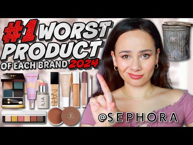 #1 WORST PRODUCT FROM EVERY BRAND AT SEPHORA (51 different brands!)