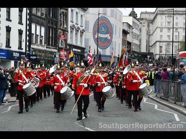 Liverpool's 80th Anniversary D-Day Parade and Drum Head Service - Sunday, 9 June 2024