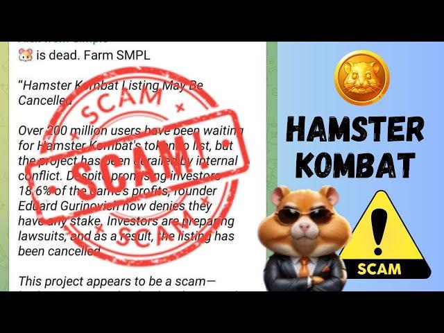 Hamster Kombat Scam Alert: All You Need to Know