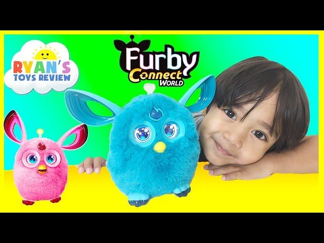 Furby Connect toy for Kids Unboxing and Playtime with  Ryan ToysReview