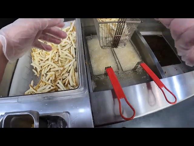 Working at Five Guys (Fries) - POV