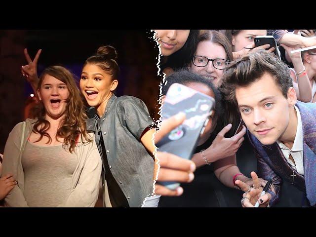 Best Celebrity And Fan Interactions Caught On Live TV