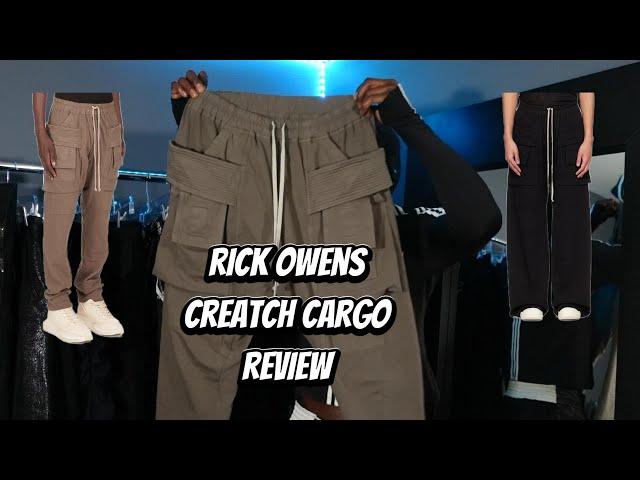 Rick Owens Creatch Cargo Pants Review | Fit, Details, and Is It Worth It?