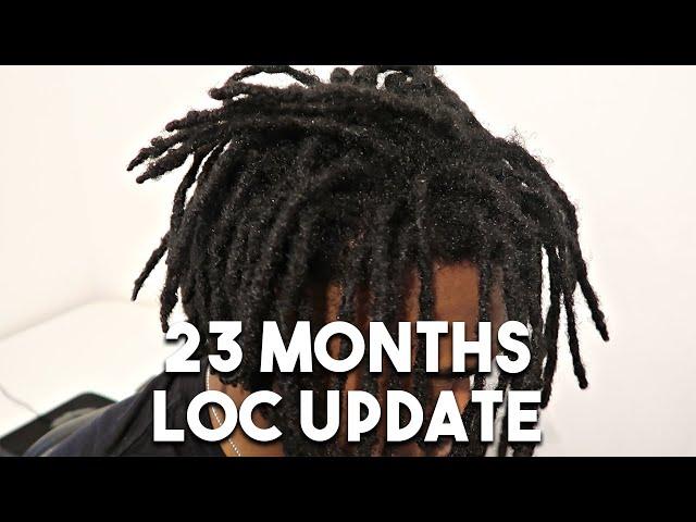 23 Month Locs Update | Last Month of my Locs Journey, No Rewist for a year?