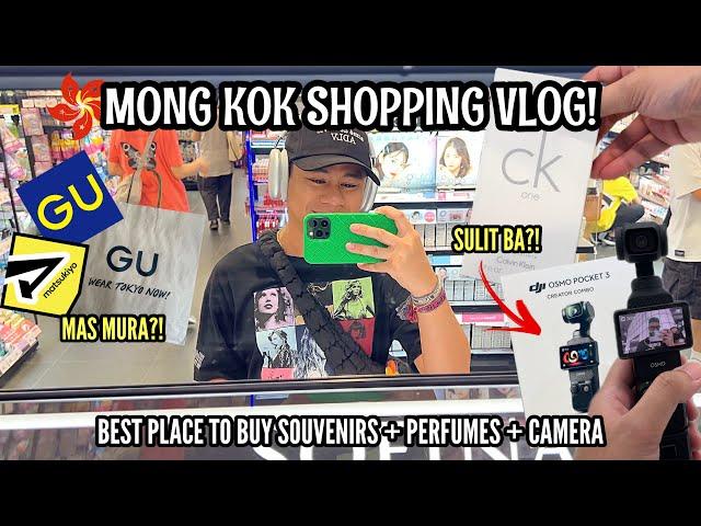 MONG KOK SHOPPING VLOG | SIM CITY + GU + MATSUKIYO + SASA | JAYBEE DOMINGO