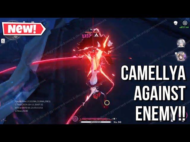 Camellya Against Enemy Target Gameplay Showcase!!! Wuthering Waves 1.4!!!