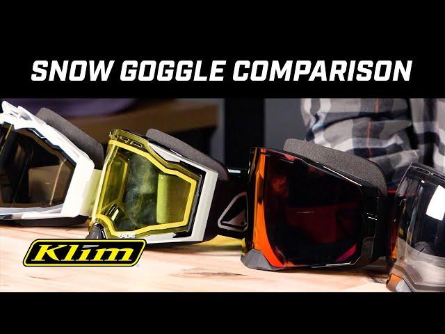 KLIM Snowmobile Goggles | Product Comparison