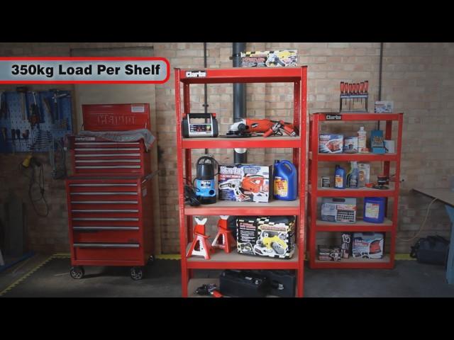 Clarke 350kg Boltless Shelving