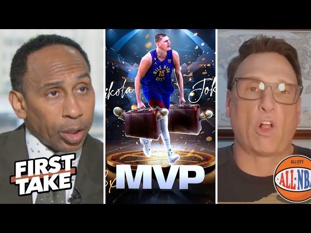 FIRST TAKE | "Back-to-back MVPs for Jokic!" - Tim Legler tells Stephen A. on Nuggets beat Mavericks