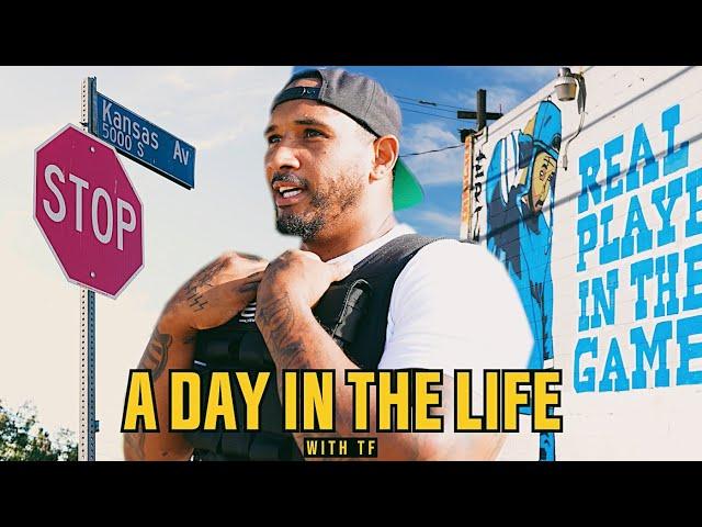 T.F Takes Us Through His Hood, Workout Routine, Visits Smacc in The Hospital, + more!