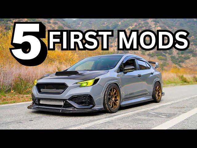 The 5 First Mods You Have To Do To Your 2022+ Subaru WRX