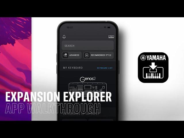 EXPANSION EXPLORER App, Walkthrough