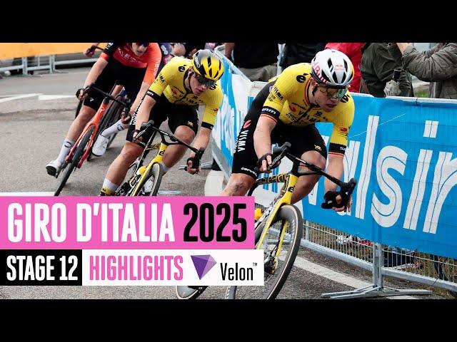 Phenomenal from Wout van Aert  | Giro D'Italia 2025 Stage 12 Highlights