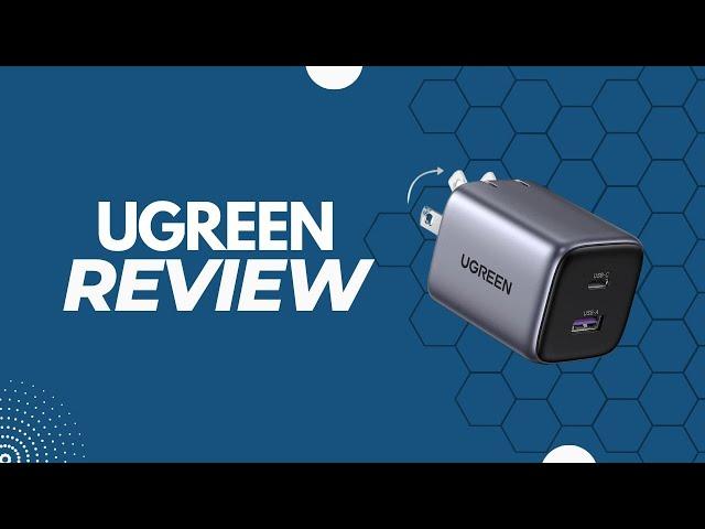 Review: UGREEN 35W USB C Charger, Nexode 2-Ports GaN Foldable PPS Compact Fast Wall Charger Block