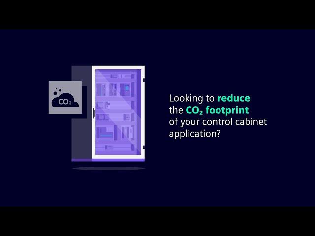 Basic installation for your control cabinet - with a low CO2 footprint