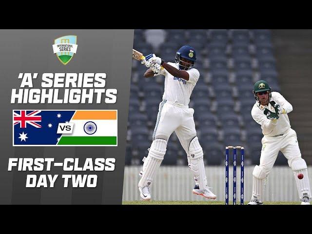 Australia A v India A | First-class match one | Day 2