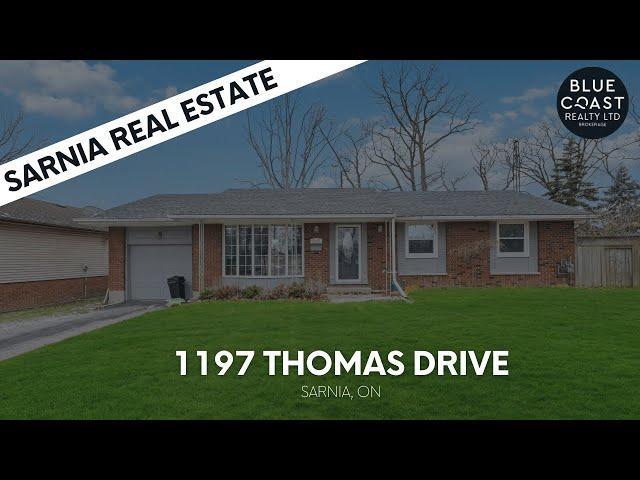 1197 THOMAS DRIVE | Home For Sale | Sarnia Real Estate