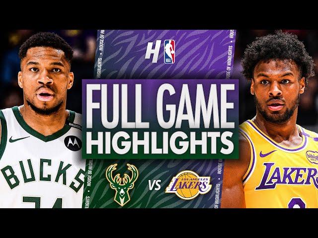 Milwaukee Bucks vs Los Angeles Lakers - Full Game Highlights | March 20, 2025 NBA Season