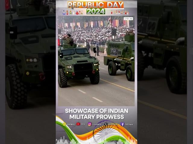 India Republic Day parade 2024: Indian military prowess showcased at Republic Day parade