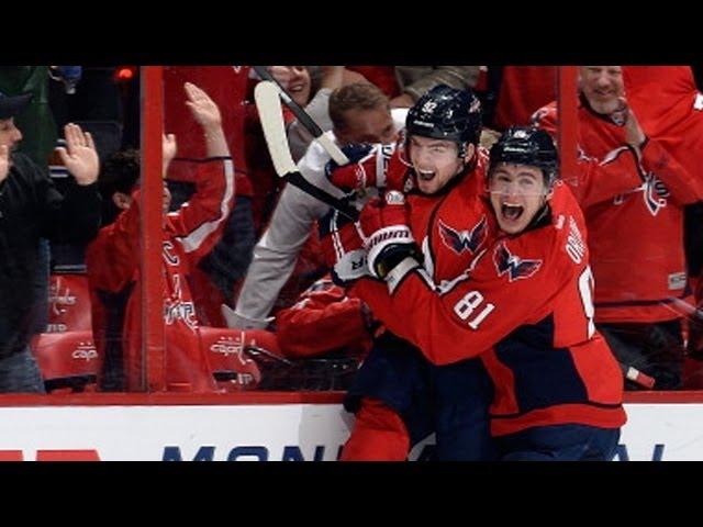 Kuznetsov's first NHL goal is a clutch one