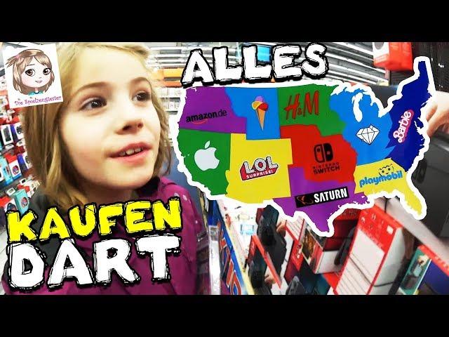 DARTS AUF KARTE WERFEN UND ALLES KAUFEN  OMG! Bekommt Hannah ein iPhone?  Die Spielzeugtester