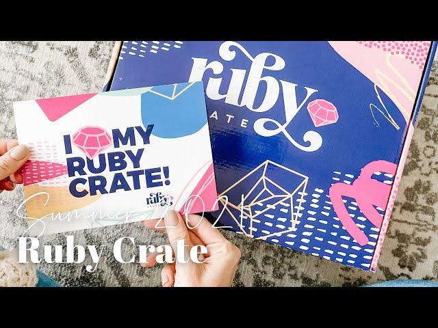 Ruby Crate Unboxing Summer 2021: Teen/Tween Subscription Box