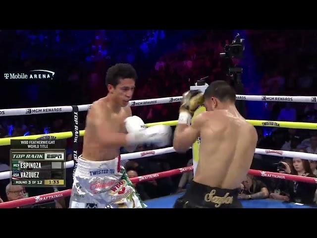 Rafael Espinoza vs Edward Vazquez Full Fight