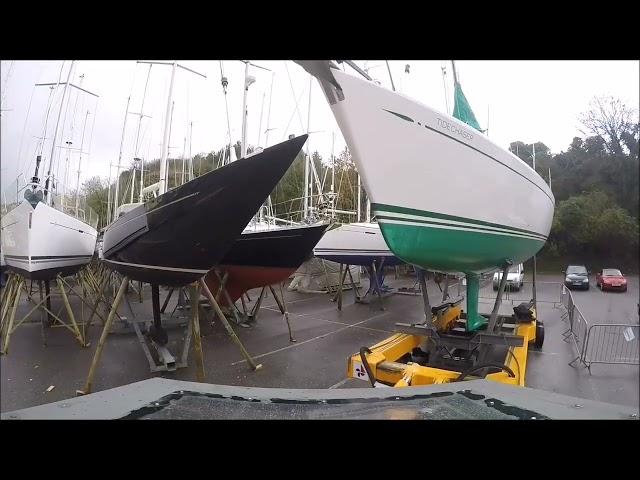 Roodberg Boat Mover @ Plymouth Yacht Haven | P&D Marine Services