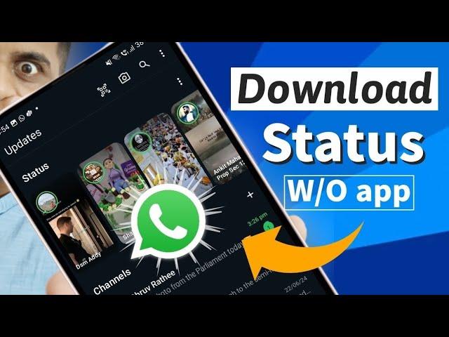 How to download Whatsapp status | without any app