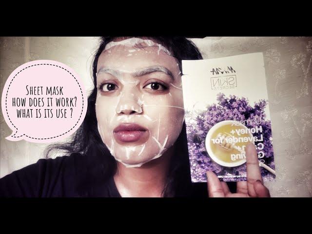 NYKAA SHEET MASK | All you have to know about sheet mask | Origin, Benefits, Application, Results