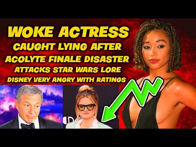 IT'S OVER! Woke Actress CAUGHT ON CAMERA Lying As Acolyte Episode 8 Bankrupts Lucasfilm In RATINGS!