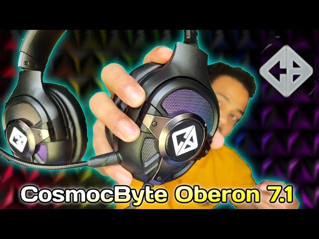 Best RGB gaming headphone under 2000 * CosmicByte Oberon 7.1 * 